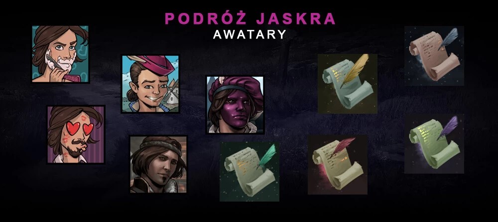 Podróż Jaskra awatary