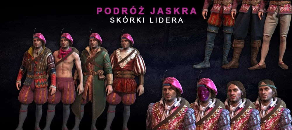 Podróż Jaskra skórki lidera