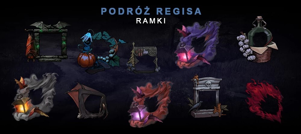 Podróż Regisa ramki